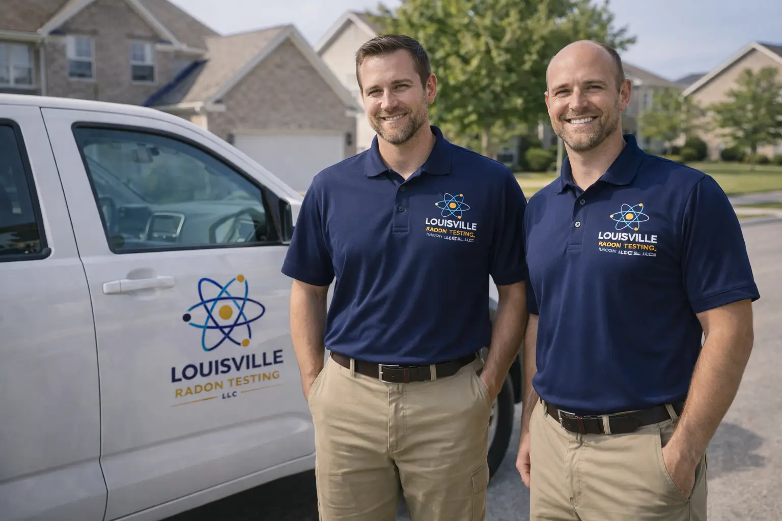 Louisville Radon Testing professional technician image